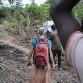 Walking to Morne Sable medium